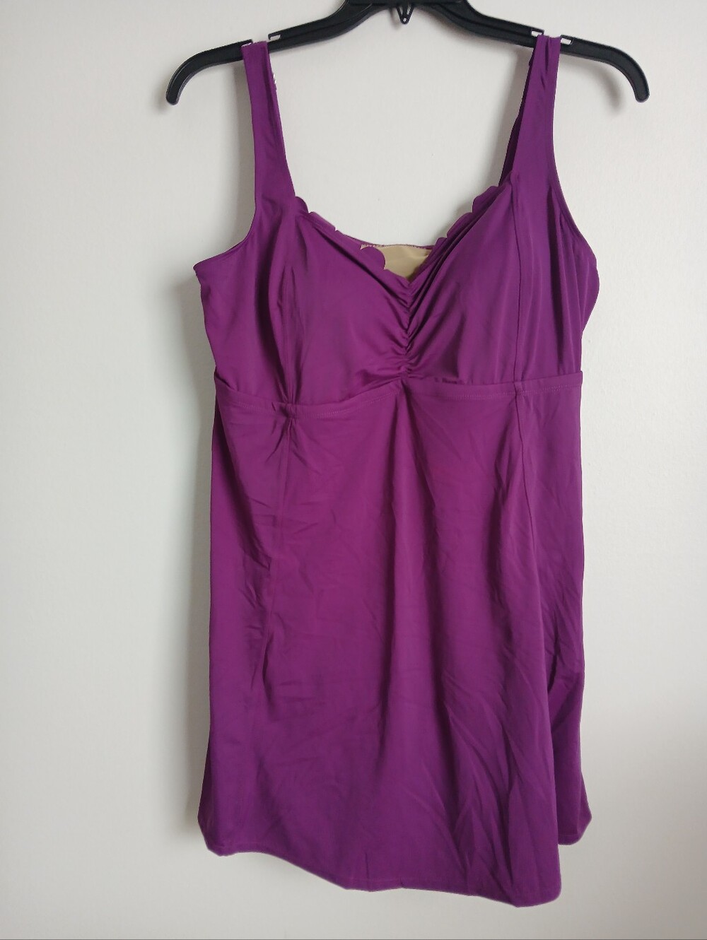 Swimsuits For All Size 20 Purple One Piece Swimsuit